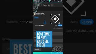 121. Best Time to Buy and Sell Stock #leetcode #python