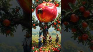Is this the largest Apple ever ? #ai #biggest #apple #aimotion #ytshorts #viralvideo  #applesilicon