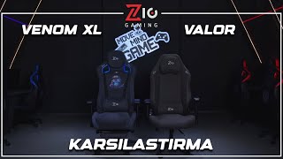 Zio Gaming Chairs | Venom XL ve Valor Karşılaştırma #ziogaming #ziogc