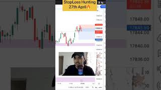 stoploss hunting 🔥🔥 #nifty50 #banknifty #intradaytrading #bankniftyanalysis #sharemarket #nifty
