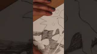 A beautiful reality from charcoal #shorts #realismart #realismpainting #realisticdrawing