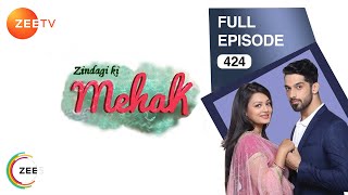 Zindagi Ki Mehek - Full Ep - 424 - Shaurya, Mehek, Shwetlana - Zee TV