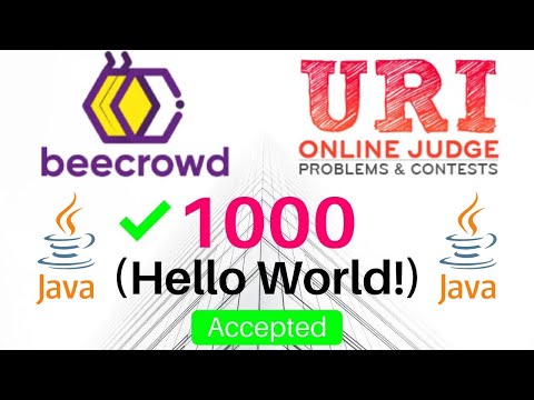 Beecrowd 1000 (Hello World!) Problem Solution in Java | URI Online Judge #beecrowd