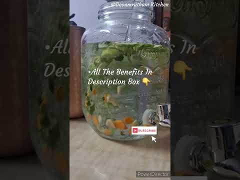 Detox Water | Don't Forget To Check Out The Description Box 👇#water #detox #detoxwater #healthydetox