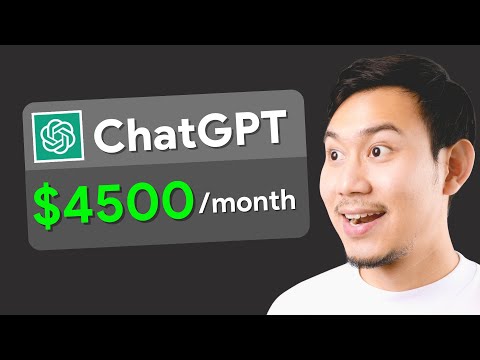 Chat GPT: $4500/month Passive Income Blueprint