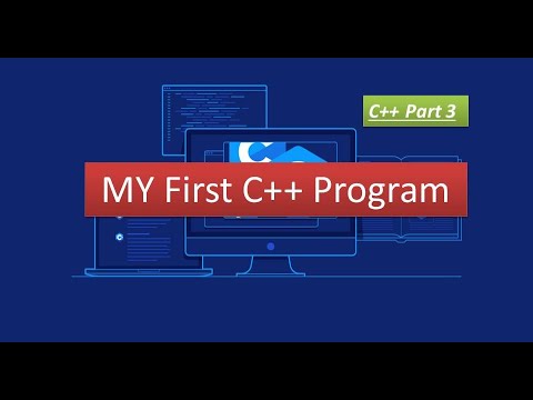C++ programming day 3 My first C++ Program