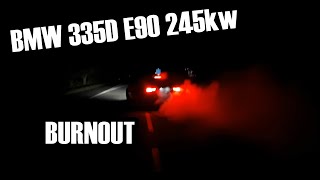 BMW 335D E90 Twin Turbo - Burnout