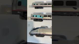 New Acela train set! #modeltrains #bachmann #acela #cool #railway #unboxing #trainset #awesome