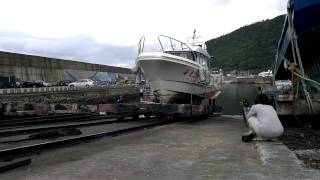 綠島-海鷹2號-娛樂船-上架保養中....(影音記錄檔)