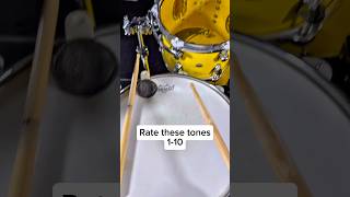 Rate these tones 🟡 #drums #drumnotation #drumcover #drummer #drumperformance #drumvideo #drumming