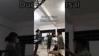 (DUET REHEARSAL) - O HOLY NIGHT