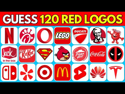 Guess the Red Logo in 3 Seconds 🔴🤔 | 120 Famous Logos
