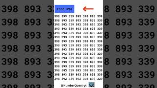 Only Geniuses Can Spot the Odd Number Out! 👀🔥  491