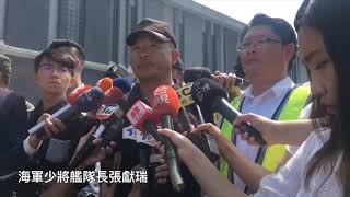南方澳斷橋開闢航道 海軍：任務與時間賽跑