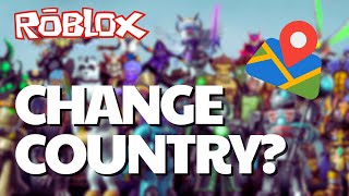How To Change Your COUNTRY on ROBLOX | Check if you can do it 🔥🟢