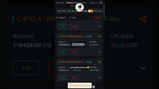 BTC option trading & future 17/12/204#stockmarket #learning  #criptocurncy #btcoptions #btcfutures