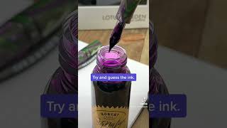 Filling a Visconti Homo Sapiens Lotus Garden fountain pen #fountainpen #fountainpenink