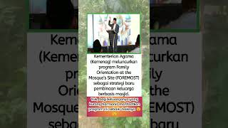 Kemenag luncurkan program baru untuk keluarga #viralkannadareels #viral #kemenag #nasaruddinumar