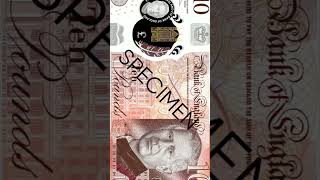 Bank of England unveils new bank notes featuring King Charles III | ABC News #shorts