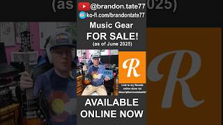 Music Gear FOR SALE! | June 2025 | #forsale #reverb #musicgear #denver #buyselltrade #shorts #reels