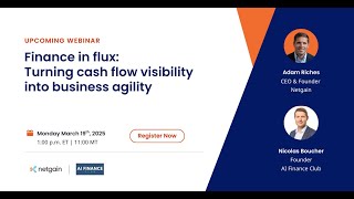 Finance in Flux: Turning Cash Flow Visibility into Business Agility