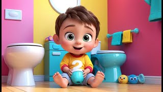 Potty Time Song – Flush and Cheer! | Fun Potty Training Rhyme for Toddlers | Toilet Training Song