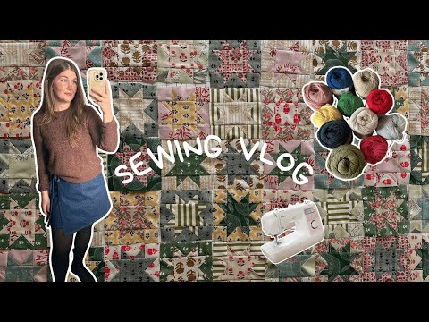 one week of random handmade outfits | sewing, reading, crochet, hiking vlog
