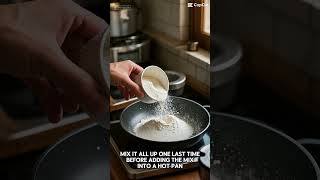 How to make the perfect pancakes😊 #ai #baking #cooking #fun #shorts