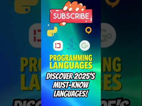 Top 5 Programming Languages for 2025