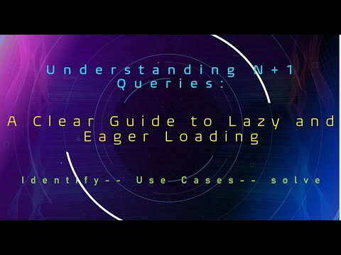 Understanding N+1 Query Problem:A Clear Guide to Lazy and Eager Loading #database #datastructures