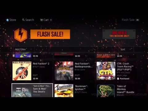 PS STORE FLASH SALE RECOMMENDATIONS