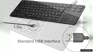 Vilros 15 Inch USB Keyboard with Touchpad Great for Raspberry Pi Review