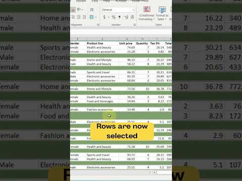 Excel Tip: Quickly Remove Blank Rows From Bulk Data