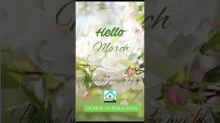 HELLO MARCH 2022 #smarthomes #homeautomationsystem #futureconcept #befutureready  #luxurylifestyle