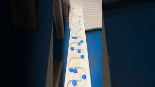 Marble Drift ASMR | Mini Loop Course with Smooth Marble Drops #marbledrift #miniloopcourse