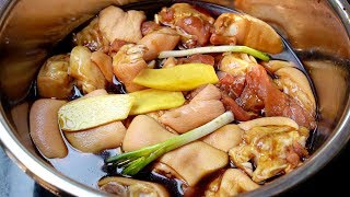 Ms. Ma's Kitchen-Simple way to cook Pork Knuckle with Oyster/best partner of rice