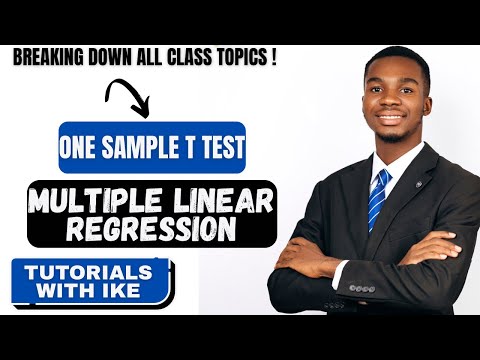 Multiple Linear Regression & One Sample T Test - Quantitative Methods
