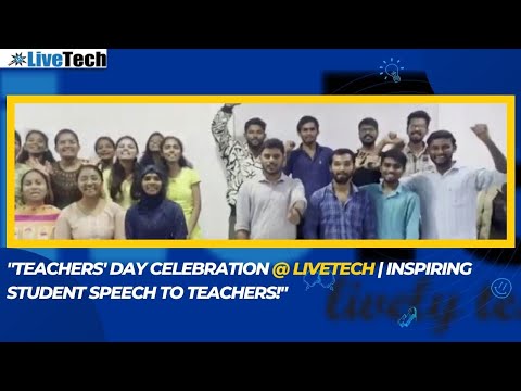 "Celebrating the Heart of Education: Happy Teachers' Day!" - @LiveTechQA #teacher #students