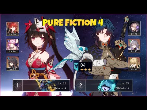 Sparkle Himeko & Blade Herta Pure Fiction 4  | 80000 points | Honkai Star Rail 2.0