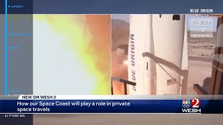 How our Space Coast will play a role in private space travels
