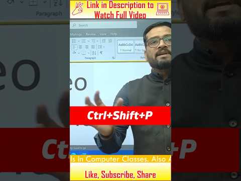 Increase WORD Size FAST With These 3 Shortcuts #AtoZ