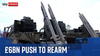 'We take our defence seriously': New UK weapons factories to be built 'very soon'