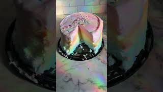 Fluffy cloud cake delights #cottoncandycake