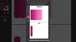#tips and #tricks #beginner #vs #pro #illustrator||#shorts #fyp #trending #feed #graphics #toutorial