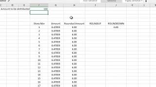 Excel Tip   ROUNDUP   ROUNDDOWN