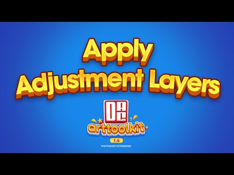 DAC Arttoolkit 1.6 - Apply Adjustment Layers - Photoshop Extension