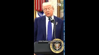 Trump addresses Russia and Ukraine conflict