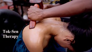 Tok Sen Therapy by Lalit | Deep Vibrational ASMR Massage for Stress Relief