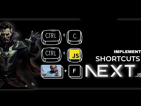 How to Add Shortcuts in Reactjs | Nextjs | shadcnui