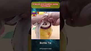 8 Secure And Creative LacingTechniques #adam #rose #cooking #adamrose #lifehacks #food #diy #tips